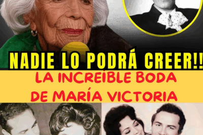 ¡SENSACIONAL! MARÍA VICTORIA, A LOS 98 AÑOS, FINALMENTE ROMPE SU SILENCIO Y ADMITIÓ LO QUE NADIE SE ATREVIÓ A DECIR—¿QUÉ SE ESCONDE DETRÁS DE SU IMPACTANTE CONFESIÓN? TODO LO QUE REVELÓ AQUÍ.