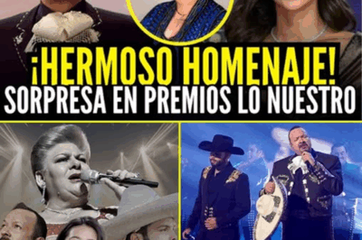 💔 ¡EMOTIVO Y DESGARRADOR! Ángela, Pepe y Leonardo Aguilar rinden homenaje a Paquita la del Barrio en Premios Lo Nuestro. El tributo que nos tocó el alma. ¿Qué palabras y gestos dejaron a todos los presentes emocionados? Un tributo que nadie olvidará. ¡Entérate de todo!