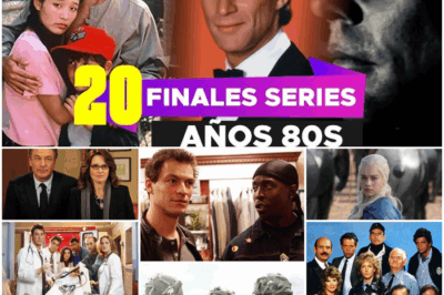 ¡SACUDIDO! ASÍ TERMINARON LAS 20 MEJORES SERIES DE LOS 80s—LOS FINALES QUE CAMBIARON TODO LO QUE SABÍAN Y LO QUE REALMENTE SORPRENDIÓ A LOS FANS.  Las series más queridas de los años 80 dejaron huella en la cultura pop, pero ¿cómo acabaron realmente? Algunos finales fueron inesperados, otros conmovedores, y algunos sorprendieron a los fans de maneras que nadie imaginaba. ¡Descubre cómo terminaron las 20 series más icónicas de los 80s y qué secretos ocultos había en sus conclusiones….