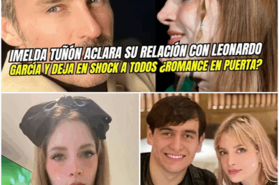 Imelda Tuñón revela la impactante verdad sobre su relación con Leonardo García: ¿Qué hay detrás de sus intensas miradas?
