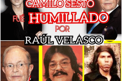 🔥 ¡ESCÁNDALO TOTAL! La peor HUMILLACIÓN que Raúl Velasco le hizo a Camilo Sesto: ¡Lo que nadie sabía sobre este enfrentamiento! 😱