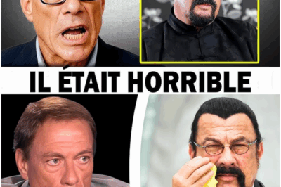 Jean-Claude Van Damme brise le silence sur Steven Seagal : “C’est pire que vous ne le pensez” Cela faisait des années que les fans se demandaient ce qui se cachait derrière la relation tumultueuse entre Jean-Claude Van Damme et Steven Seagal, deux des plus grandes icônes du cinéma d’action des années 90. Après des années de rumeurs et de spéculations, Jean-Claude Van Damme a enfin décidé de briser le silence et de partager ses vérités sur son rival de longue date. Dans une interview récemment publiée, l’acteur belge a révélé des détails choquants sur leur relation, et les révélations sont bien pires que ce que beaucoup imaginaient….