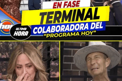 ¡Desgarradora Noticia! Ex Colaboradora de Hoy en la Última Etapa de Cáncer, Deja a Erik Rubín en Shock 🔥😱”