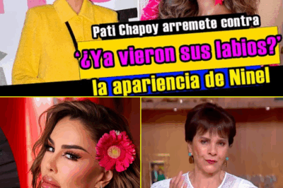 “Pati Chapoy Provoca Revuelo al Criticar los Labios de Ninel Conde: ‘¿Qué le pasó?’ – La Reacción de Ninel es ¡Contundente!”