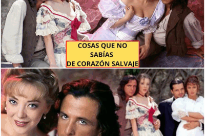 ¡Increíble! Cosas que no sabías de Corazón Salvaje: Secretos, amores y actores detrás de la telenovela que marcaron historia.