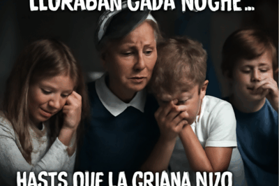 “¡Increíble historia! Los hijos del millonario lloraban cada noche, pero lo que hizo la criada rompió corazones. ¡Una acción inesperada que cambió todo!”