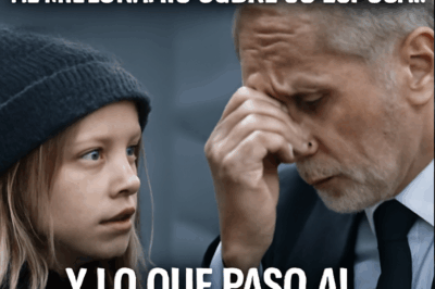 “¡Increíble advertencia! Una niña sin hogar le advierte al millonario sobre su esposa, pero lo que sucedió al día siguiente lo cambió todo.”