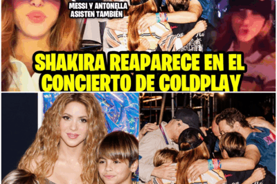 “¡Inesperado! Shakira asiste con sus hijos al concierto de Coldplay y vive emotivo reencuentro con Chris Martin: ¿Un nuevo comienzo?”