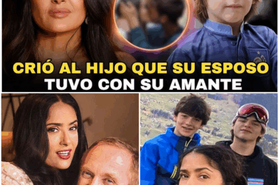 “Salma Hayek y la Historia de Cómo Crió al Hijo de Otra Como Si Fuera Su Propio: Una Historia de Amor y Familia”