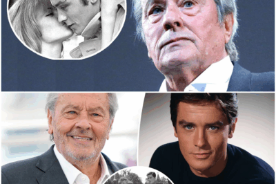 “El amor prohibido que casi destruye la carrera de Alain Delon: la impactante historia detrás de su vida privada”