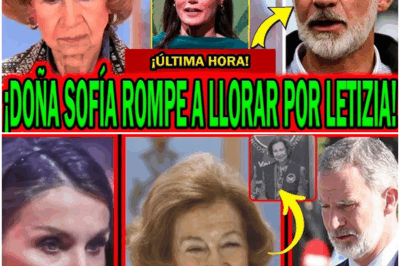“¡FUERTE! Doña Sofía Rompe a Llorar por Letizia Ortiz y Felipe VI Tras el Escándalo del Emérito Juan Carlos I ¡La Emotiva Reacción que Nadie Esperaba!”