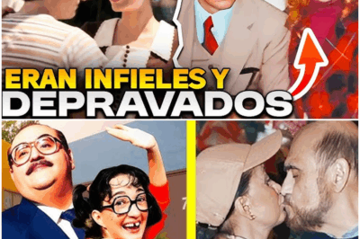“¡Escándalo! Infidelidades y Depravación: Los Amores Prohibidos Detrás de El Chavo del 8 😱”