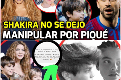 ¡Impactante! Los Hijos de Shakira Disfrutan con Mami Mientras Piqué Se Siente Abandonado – La Verdadera Historia que Nadie Esperaba