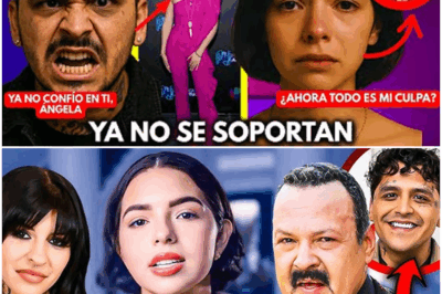 “¡Escándalo Total! Christian Nodal Tira el Micrófono y Ángela Aguilar le Grita Frente a Todos: ¡El Momentazo que Nadie Esperaba!”