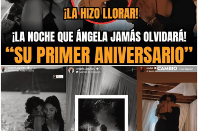 “¡EXCLUSIVA MUNDIAL! Christian Nodal y Ángela Aguilar destapan TODOS los detalles de su aniversario secreto 💖💍”