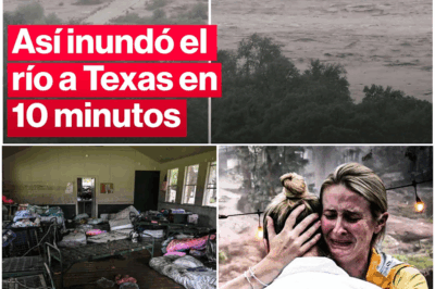 😱¡TERRIBLE DESASTRE! El río se tragó una carretera en Texas en solo 10 minutos. ¡Mira las impactantes imágenes de este fenómeno natural! 🌊🚗