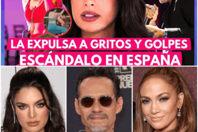 ¡Escándalo Total! JLo Aparece en Ensayo de Marc Anthony en España y Nadia Ferreira La Expulsa A Gritos ¡Celos al Máximo!