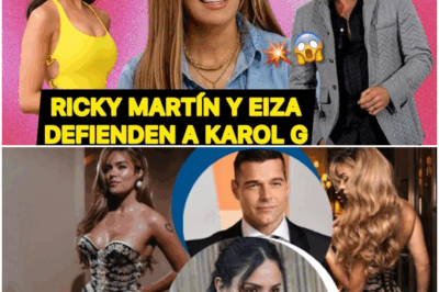 🔥¡IMPRESIONANTE APOYO! Ricky Martín y Eiza González defienden a Karol G tras ser ignorada en París. ¡La verdad detrás del escándalo que sorprendió a todos! 😱🎤