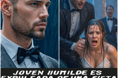 “Joven Humilde Es Expulsada de una Fiesta, Pero un Millonario Interviene y lo que Sucede Después Sorprende a Todos”