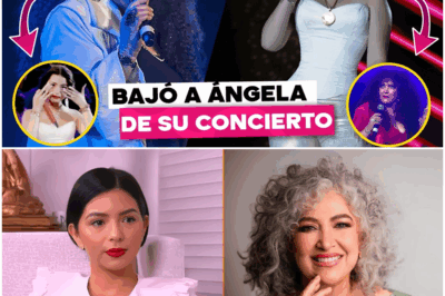 “¡Escándalo en el Escenario! Amanda Miguel Baja a Ángela Aguilar Durante un Concierto – ¿Qué Realmente Sucedió?”