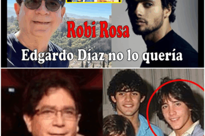 ¡Increíble! Robi Rosa revela que Edgardo Díaz nunca lo quería: ¡La sorprendente verdad detrás de su relación que dejó a todos en shock!