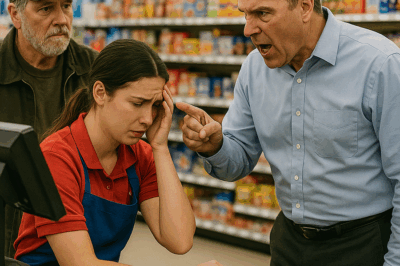 El dueño disfrazado descubre al gerente humillando a su cajera