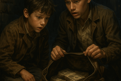 Dos huérfanos hallan una bolsa secreta y desatan un oscuro misterio