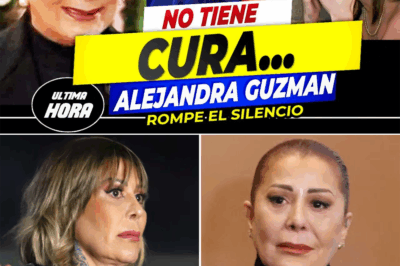 Alejandra Guzmán regresa a la escena pública y provoca un terremoto mediático con una confesión que hiela la sangre: asegura vivir con una situación médica de la que pocos se salvan y que ha transformado su manera de ver el mundo.