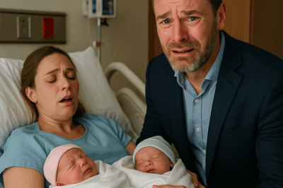 Millonario presencia el parto de su ex con gemelos y deja al hospital en shock