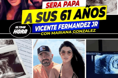 Vicente Fernández Jr confirma embarazo de Mariana González: tres meses….