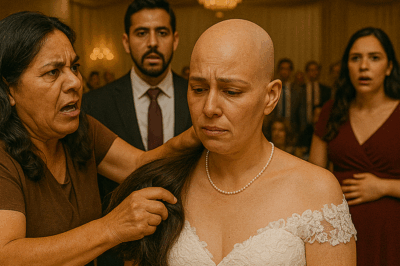 “Entre flores, música y aplausos, la novia pensaba…