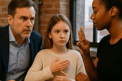 “El millonario llevó a su hija muda a un café… lo que hizo la mesera lo dejó helado”