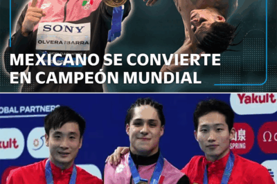 “¡Osmar Olvera Rompe Barreras! Campeón Mundial de Clavados, Venció a los Chinos en una Final Inolvidable”