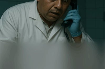 El silencio de la morgue se quiebra con un sonido…