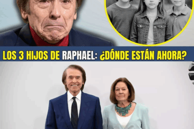 💫👨‍👩‍👧‍👦 Los hijos de Raphael frente al peso de un apellido….