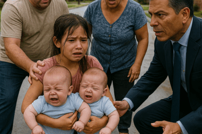 Drama y milagro en una calle desierta: una niña, echada