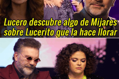 Lucero no pudo contener las lágrimas al escuchar de Mijares…