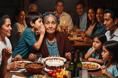 “Todo parecía alegría en la celebración, pero un susurro cambió….