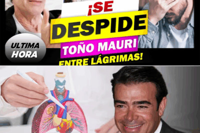 “😱 Nueva alarma por la salud de Toño Mauri: revelan…