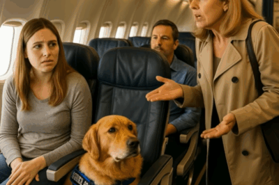 Intentaron echar a mi perro del avión… pero lo que pasó después dejó a todos sin palabras…