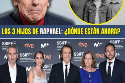 Raphael y su legado familiar: el destino de sus hijos