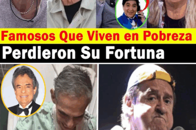 😱💔 Famosos que viven en la pobreza total en 2025: del lujo absoluto a la miseria inesperada