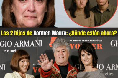 🎬💔 Carmen Maura y sus hijos: del dolor….