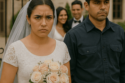 Mientras su hermana se vestía de blanco para unirse