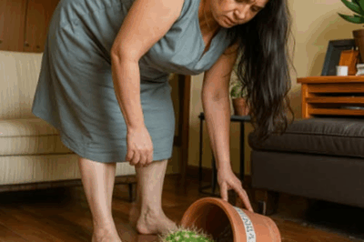 Sola en casa durante un mes, pensó que mover…