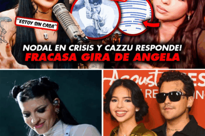 “¡Impactante! Nodal Sufre Por Cazzu y Ángela Aguilar Enfrenta Fracaso en la Venta de Boletos—¡La Verdad Sale a la Luz!”