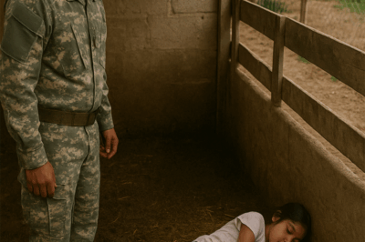 El padre que volvió del ejército y encontró a su hija en un chiquero