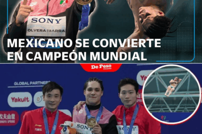 “¡Increíble! Osmar Olvera Vence a los Chinos y Se Corona Campeón Mundial de Clavados”