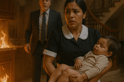 Las llamas en la mansión y el secreto que la criada sacó entre el humo….