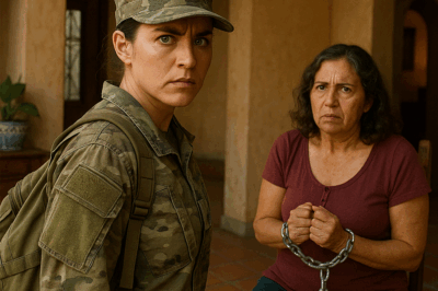 La hija regresó como soldado condecorada, pero al abrir